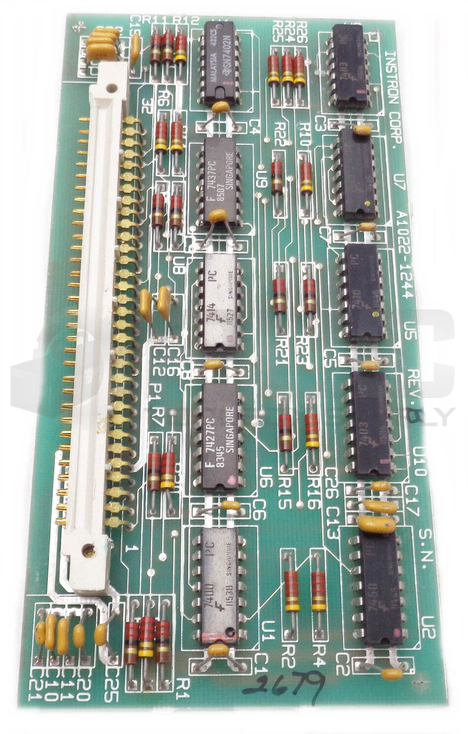 INSTRON A1022-1244 CIRCUIT BOARD, NC-1 94V-0, T1022-1266