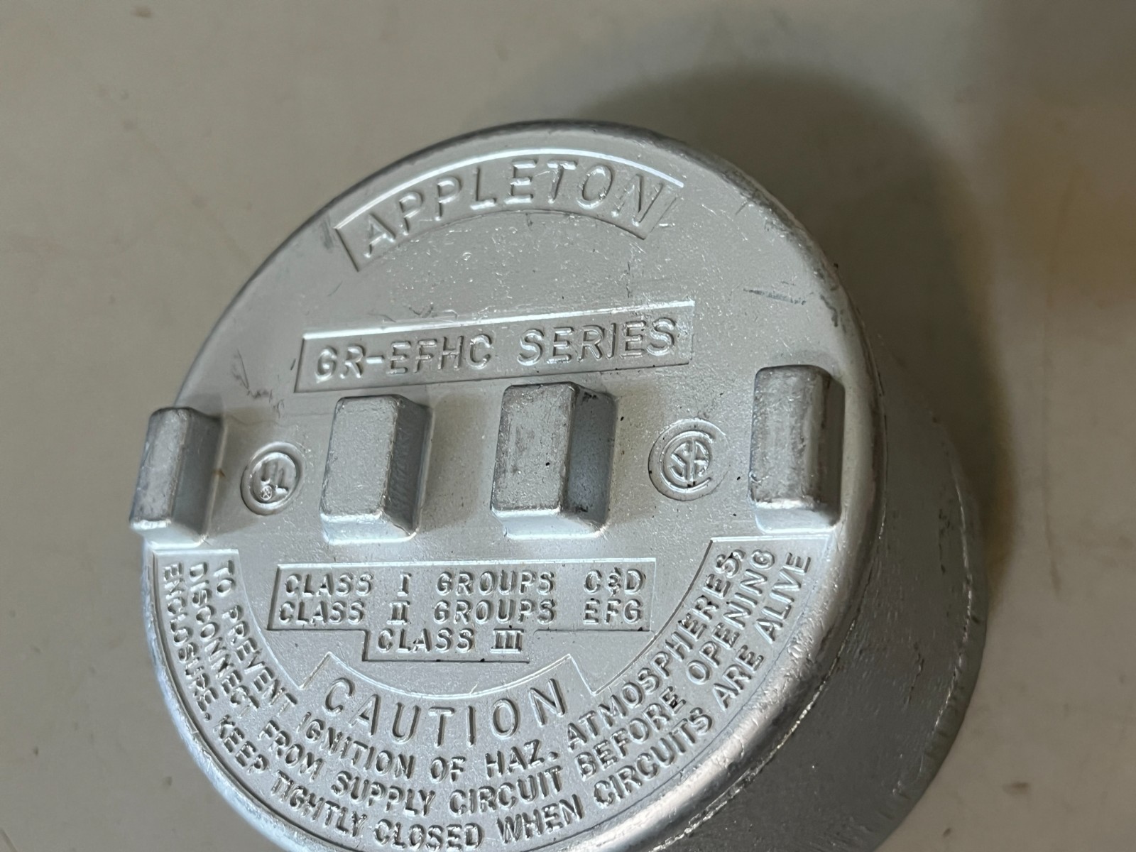 Appleton, GR-EFHC Series Malleable Iron Junction Unilet, GRLB75