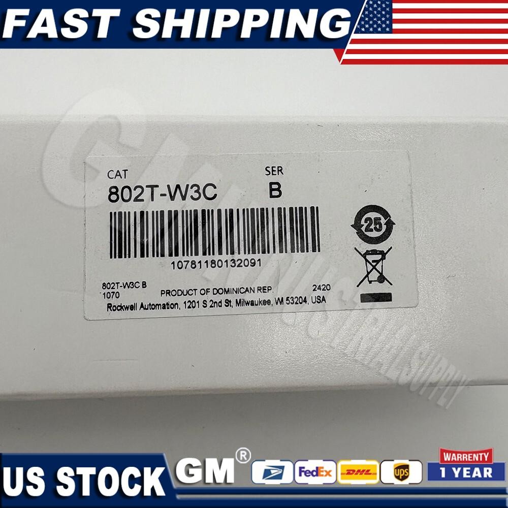 802T-W3C New Allen-Bradley Rod Lever 802T Limit Switch Levers in Stock 802TW3C