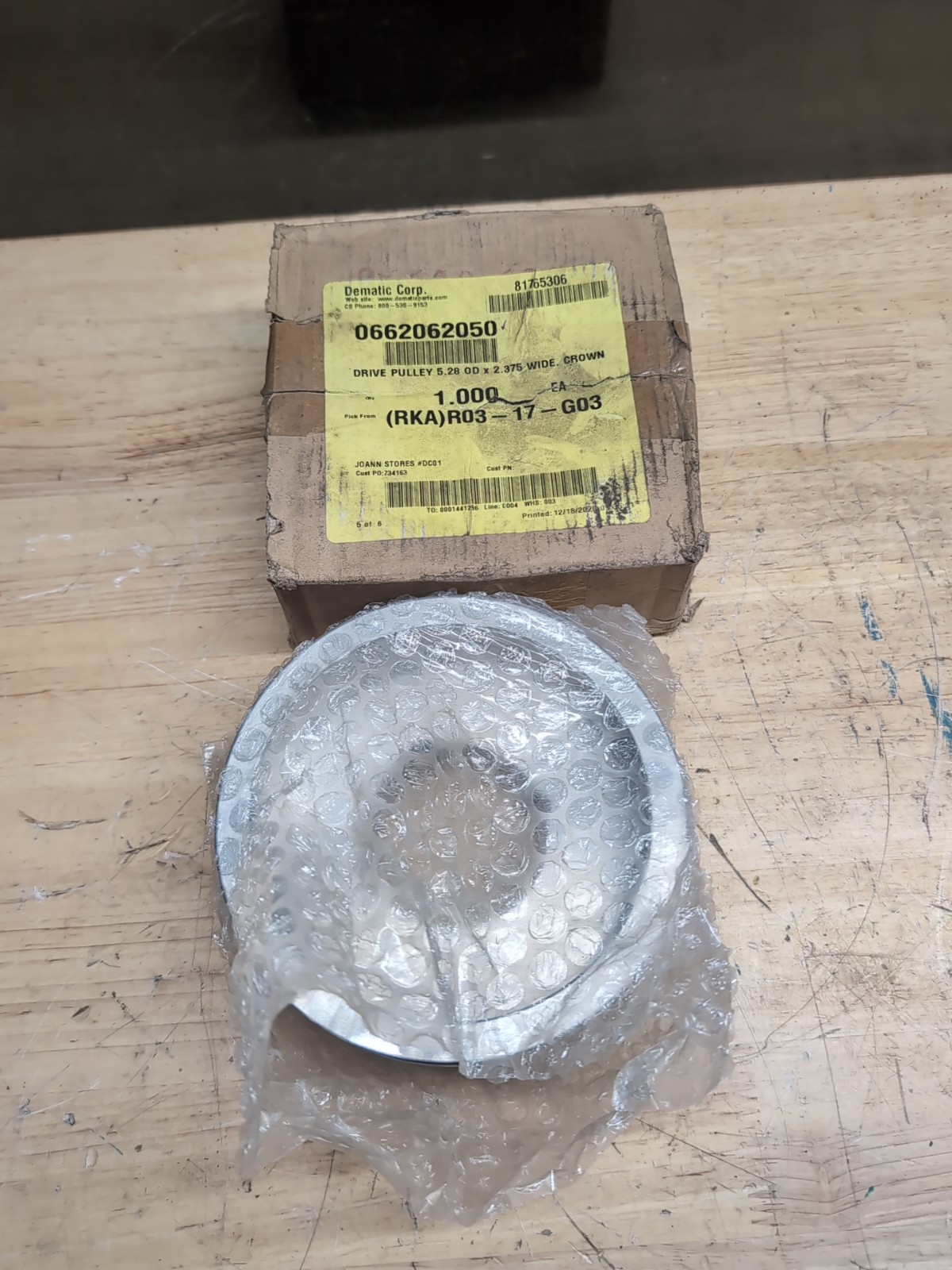 Dodge CF-1610 PU Sprocket MTO 5.28 x 2-3/8 426493 Crown