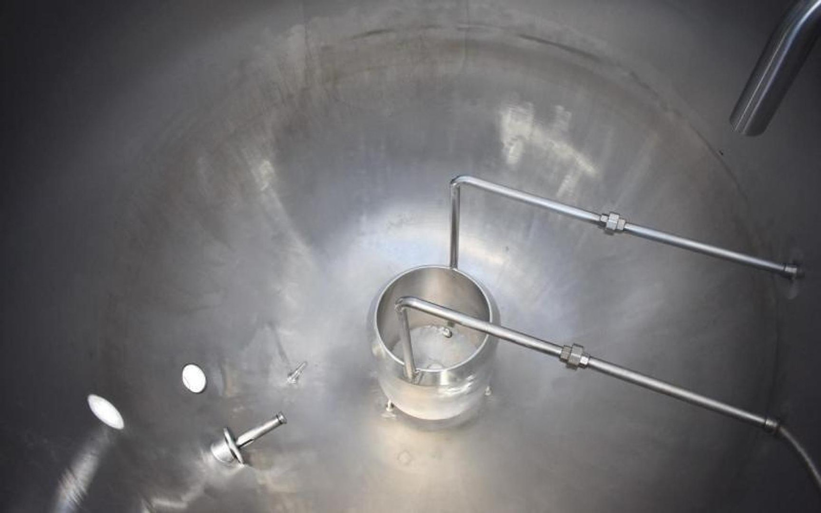 Used Hamilton 500 Gallon Jacketed Tank (Kettle), Full Vacuum / Evaporator