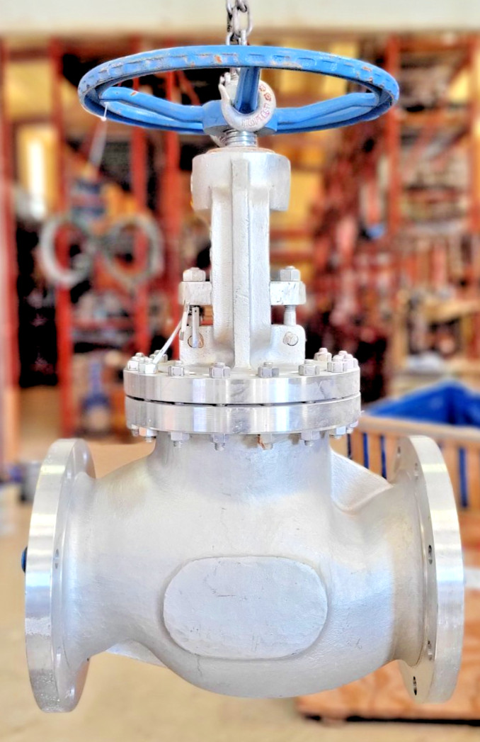 🟠8″ 150RF GLOBE VALVE BS1873 133-16-16HFS PESSCO OFFERING 1 G082525-3 🗽