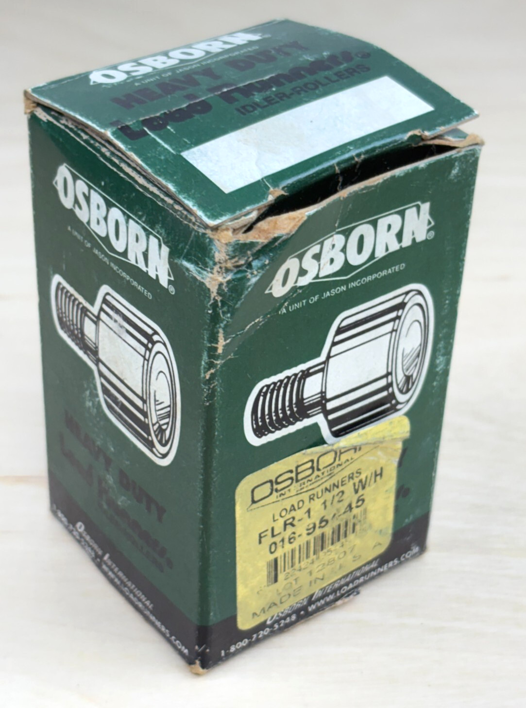Osborn FLR-1-1/2 Load Runner Idler Roller