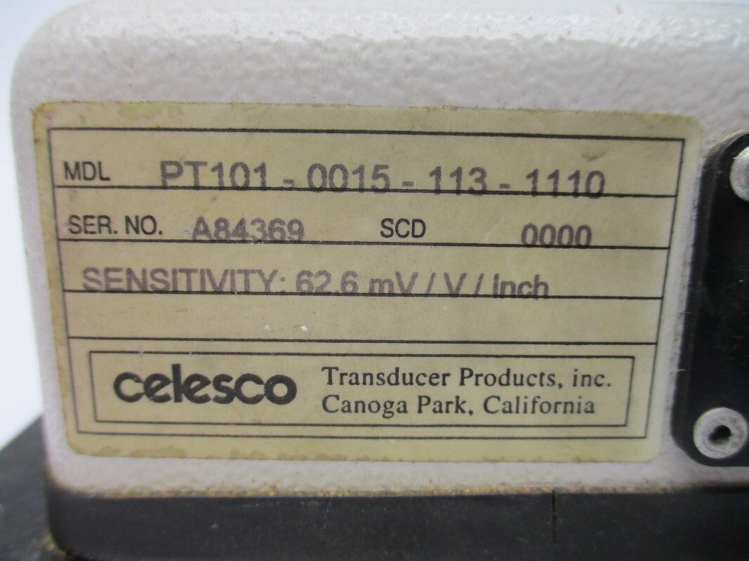 CELESCO PT101-0015-113-1110 UNMP