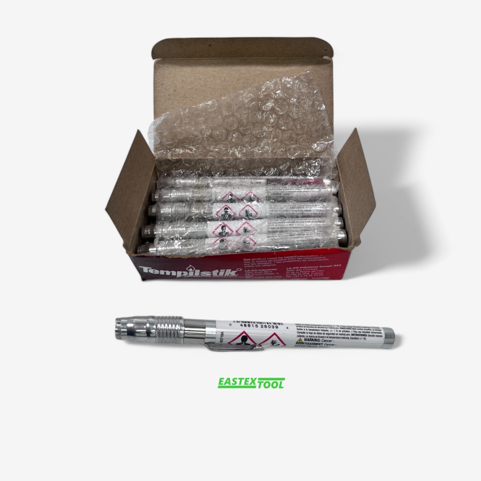 TEMPILSTIK 28039 TEMPERATURE INDICATOR STICK 450°F / 232°C (4204) -BOX OF 10