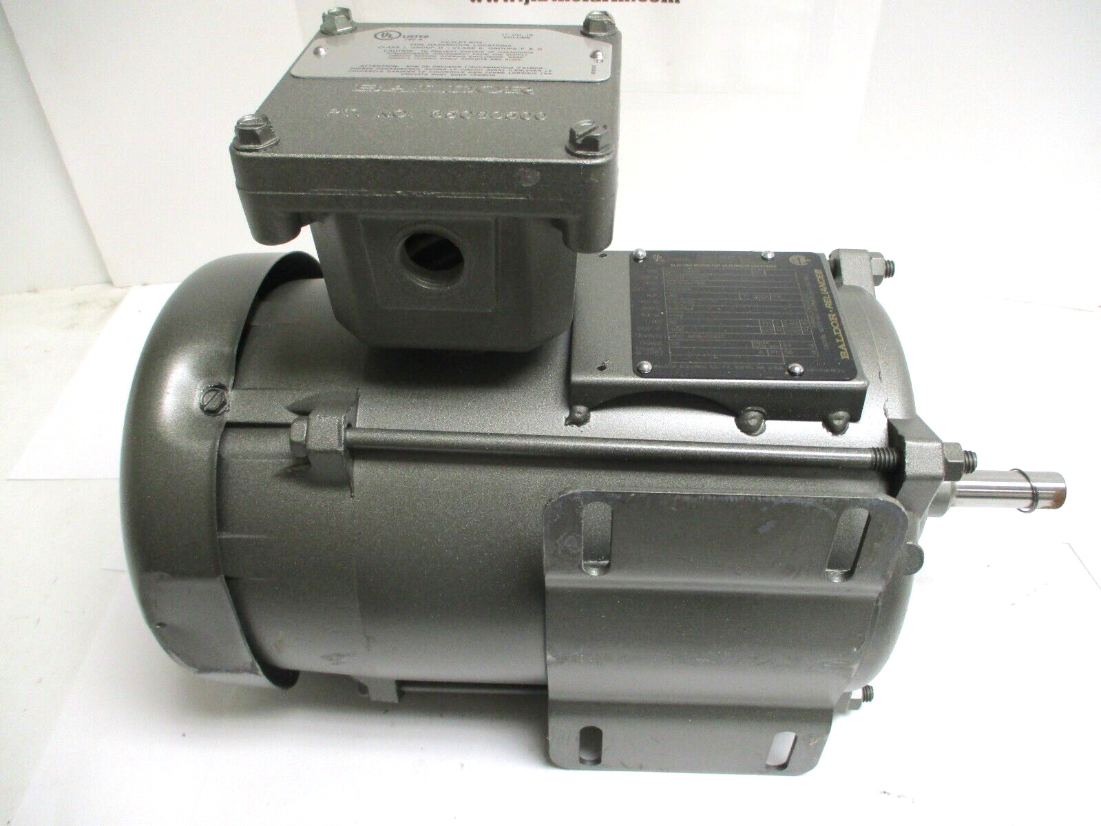 BALDOR-RELIANCE , ELECTRIC MOTOR , XL040242A , 0.25-HP , 1725-RPM , SURPLUS