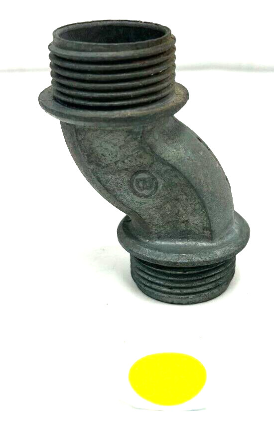 MADISON L-40-5 RIGID OFFSET CONNECTOR 1″ ZINC DIE CAST LOT OF 2