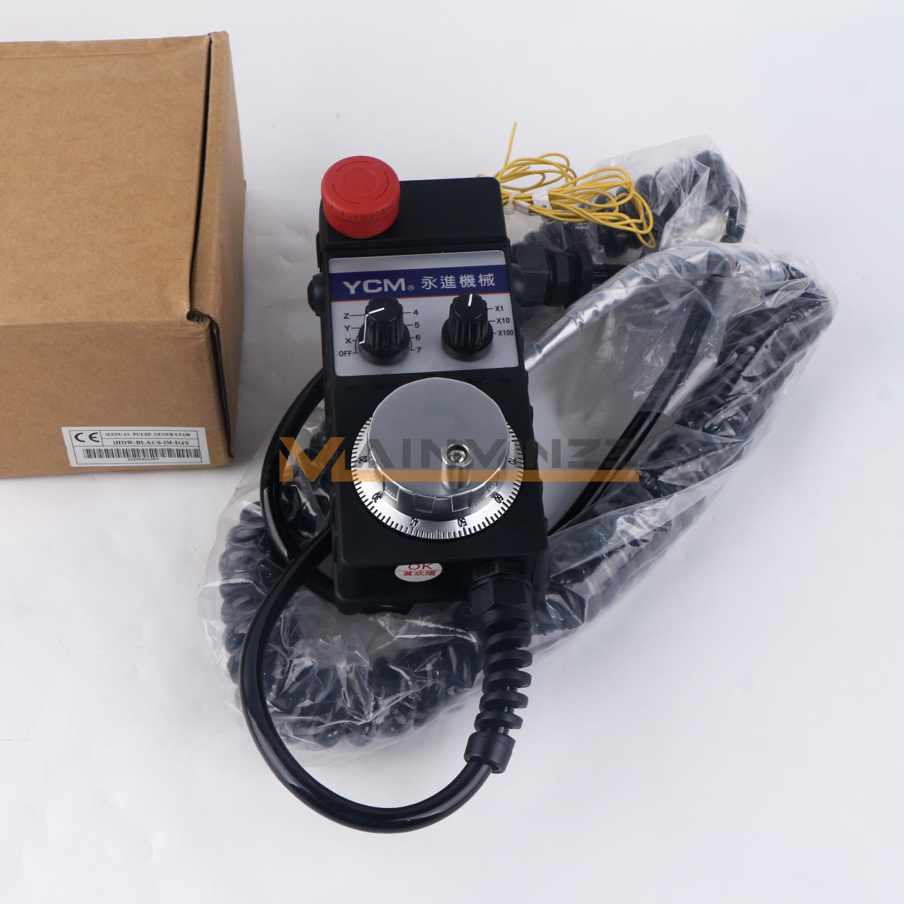 ONE New YCM IHDW-BLACS-IM-D25 Handwheel Handy Pulser Manual Generator