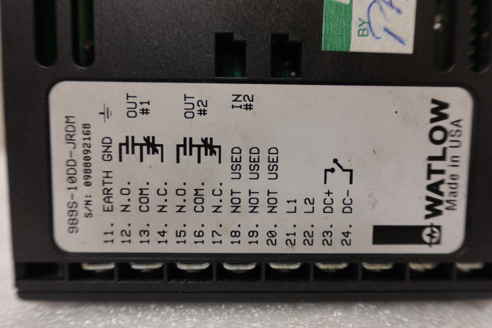 WATLOW VERTROD – Series 989 Controller 989S-10DD-JRDM / 989S10DDJRDM