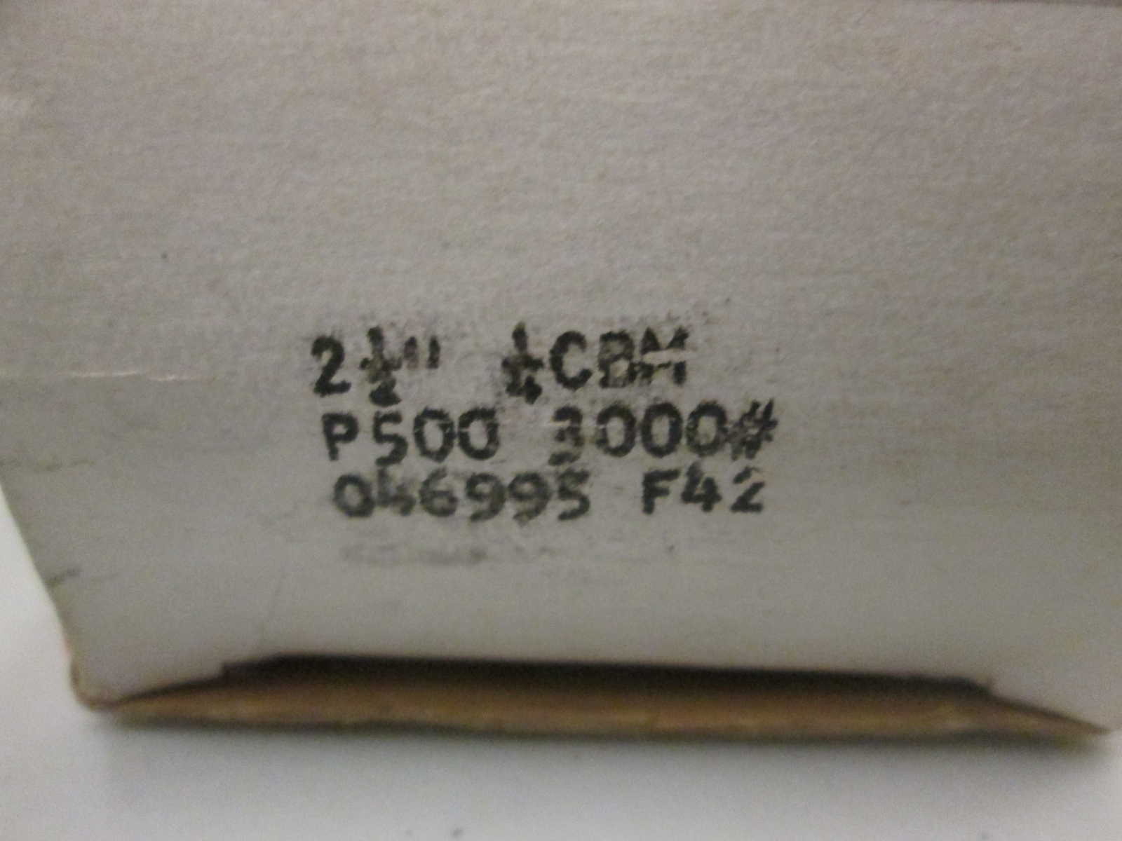 Ametek, P500, 0-3000PSI Gauge, 1/4 male pipe center Back Mount, New