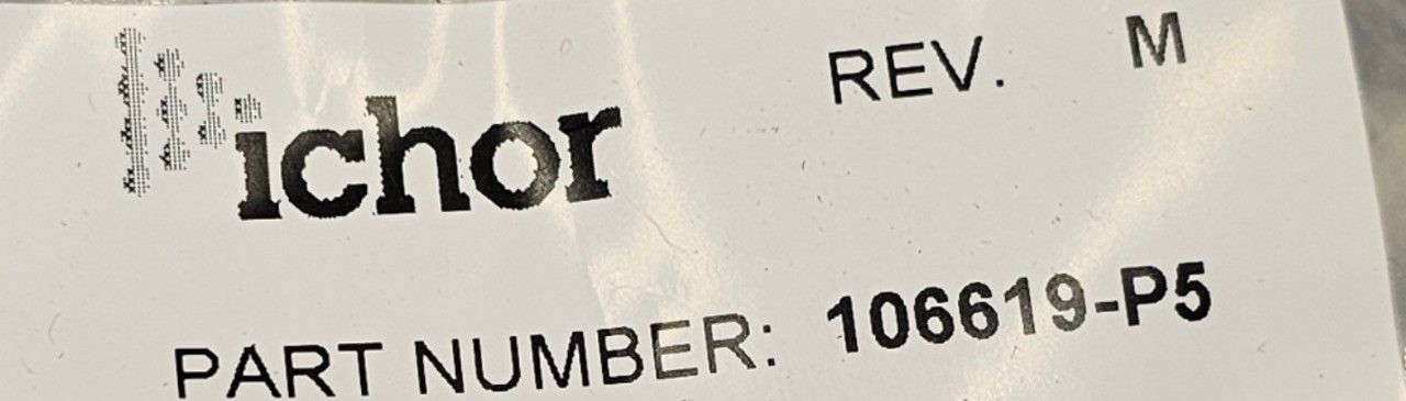 (QTY 2) Ichor 106619-P5 Sleeve Spacer 1.5 inch Length x .57 inch diameter