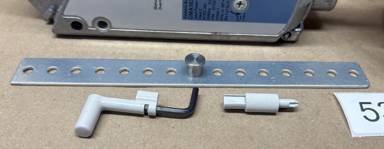 SIEMENS Open Air Actuator GMA16131U Adjustable Start/Slope HVAC NOS