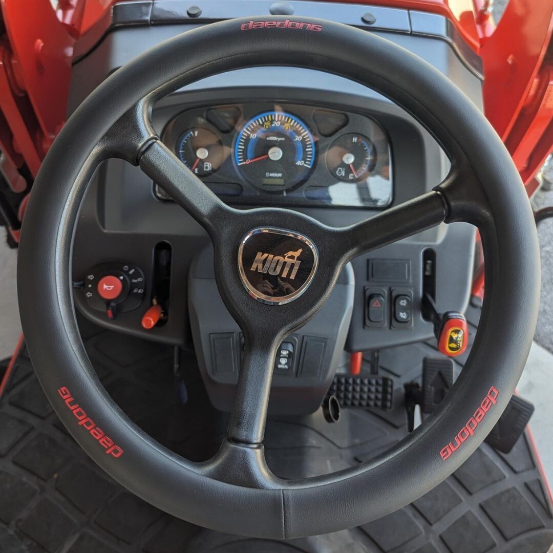 New Genuine OEM KIOTI TC21-0002-AC 14″ Steering Wheel Cover for CS, CX, CK, DK