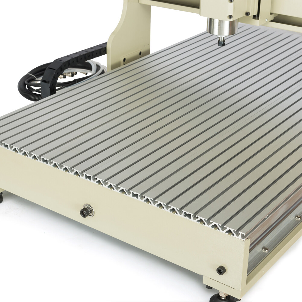 USB 4 axis CNC 6090Z 2.2KW CNC Router Small Wood Metal Engraving Milling Machine