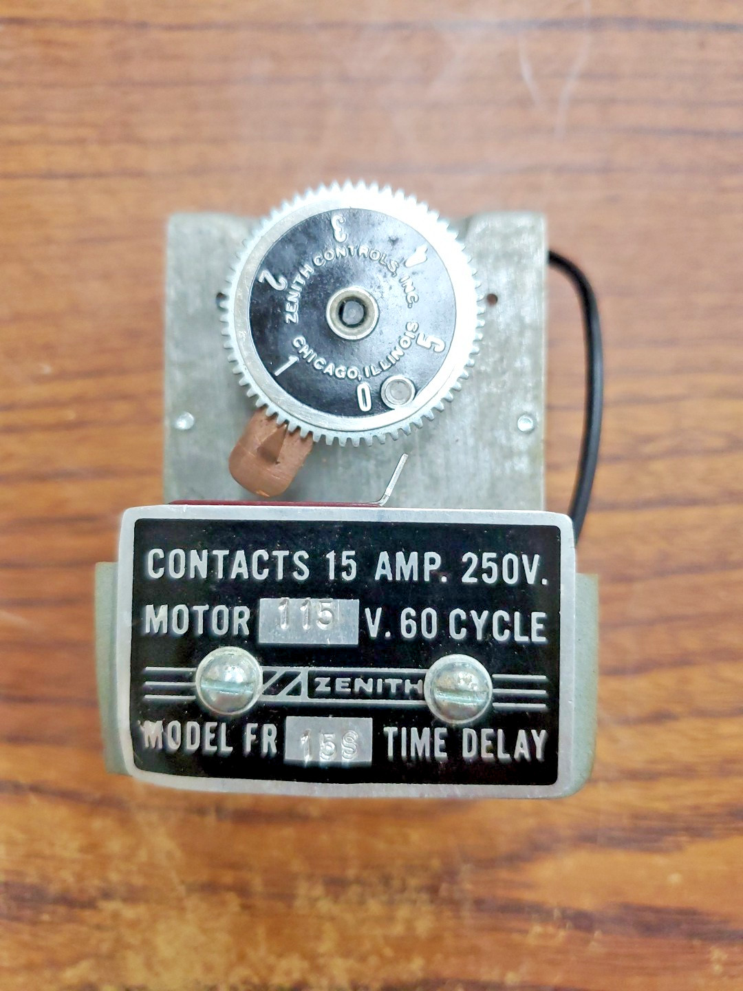 Zenith FR-15S TIMING CONTROL 15A 250V 60HZ (TA12MS)