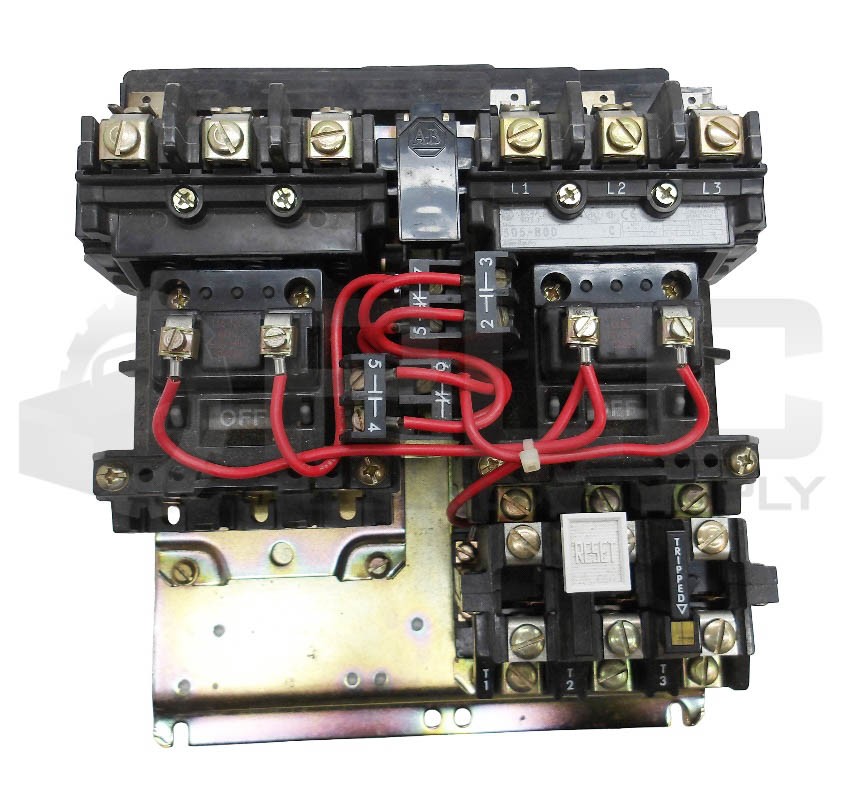 NEW ALLEN BRADLEY 505-BOD /C CONTACTOR W/ (2) CB236 COIL W/ 42185-800-01 RELAY