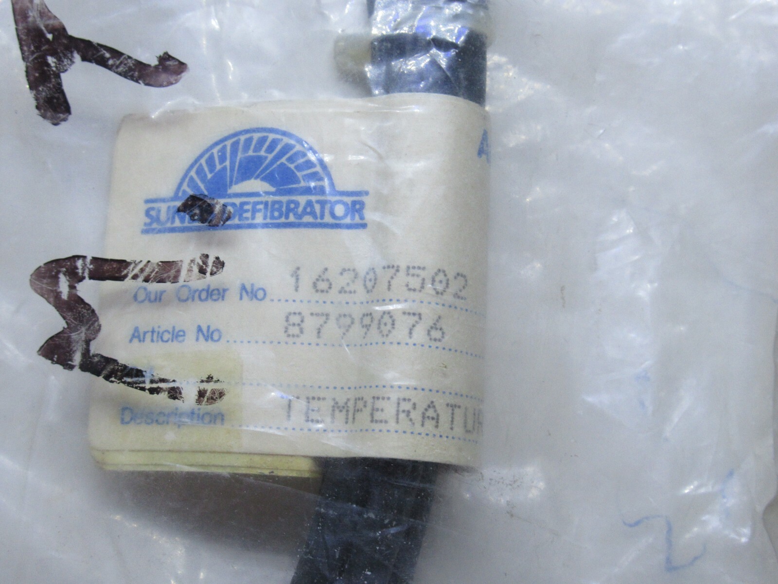 (NEW) SUNDS 8799076 16207502 L44 Refiner Temperature Indicator