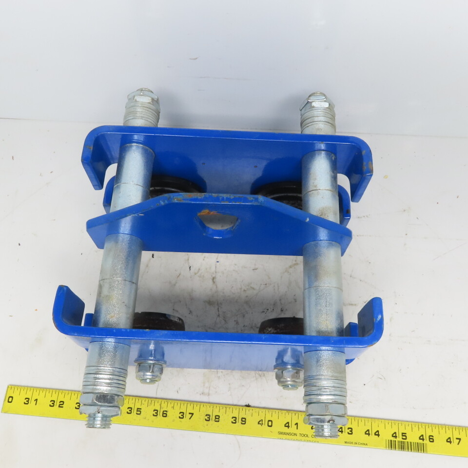 Sarke SP100 Plain Push Trolley 1 Ton Capacity Flange Width: 3.9″ – 5.7″