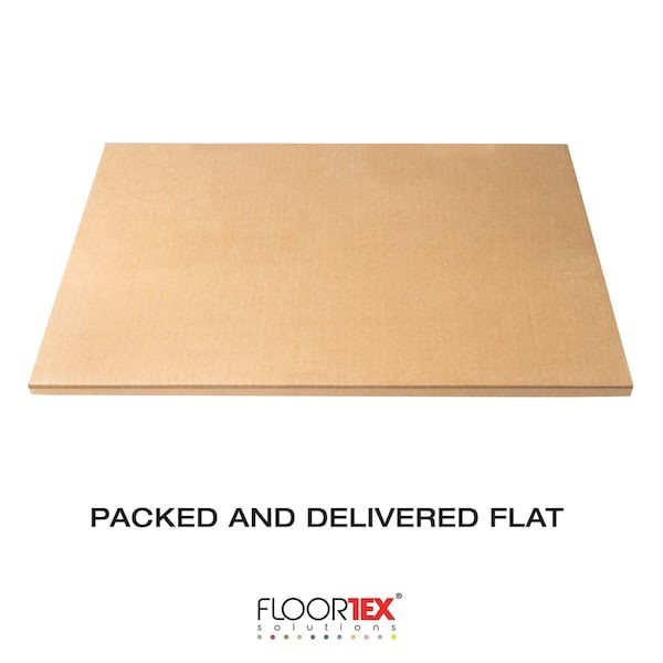 Floortex Fc128919lr Chair Mat 47″X35″, Traditional Lip Shape, Clear, For Hard