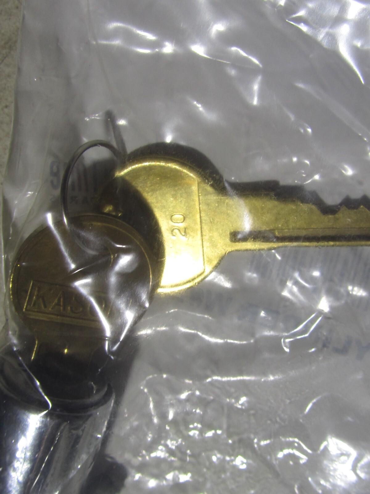 NEW GENUINE Kason 90060SS009020 Cylinder Locks w Keys Door Hardware #20 Keys