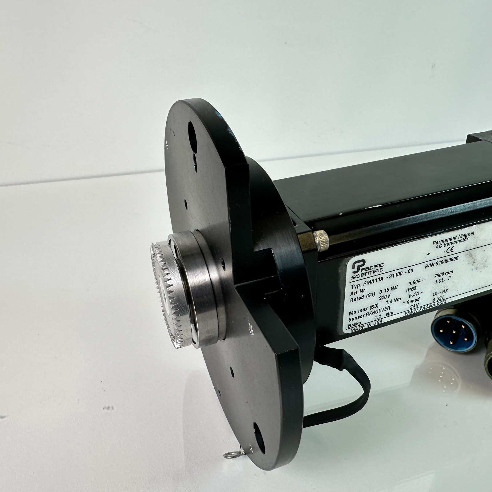 Pacific Scientific PMA11A-31100-00 AC ServoMotor
