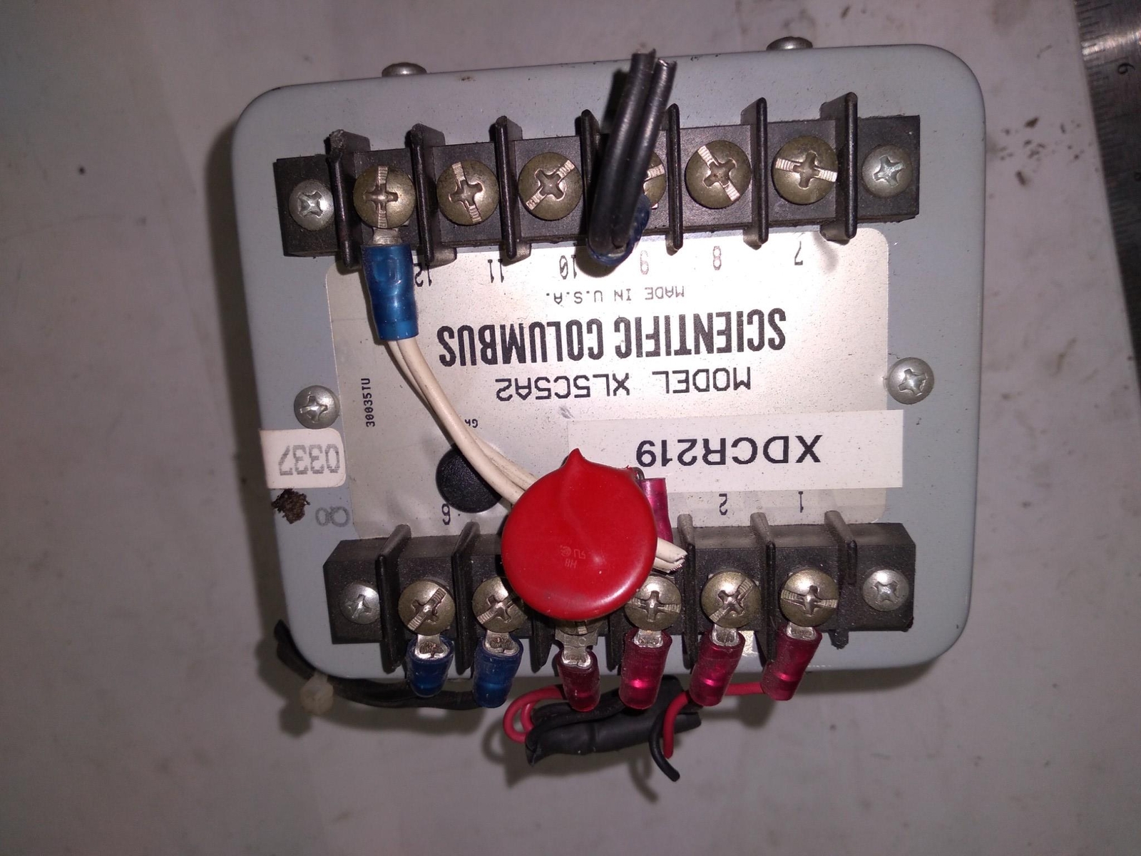 SCIENTIFIC COLUMBUS EXCEL TRONIC WATT TRANSDUCER XL5C5A2 120VAC 5A 60HZ