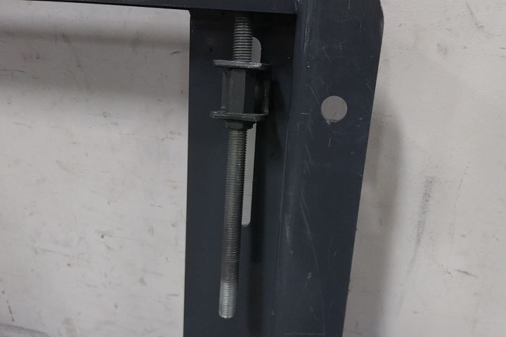 Dayton 2M525 35-1/8 In Overall Width Adjustable Steel Motor Base