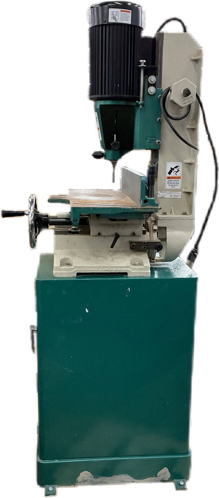 Grizzly G0448 1-1/2 HP Heavy-Duty Mortiser with Stand