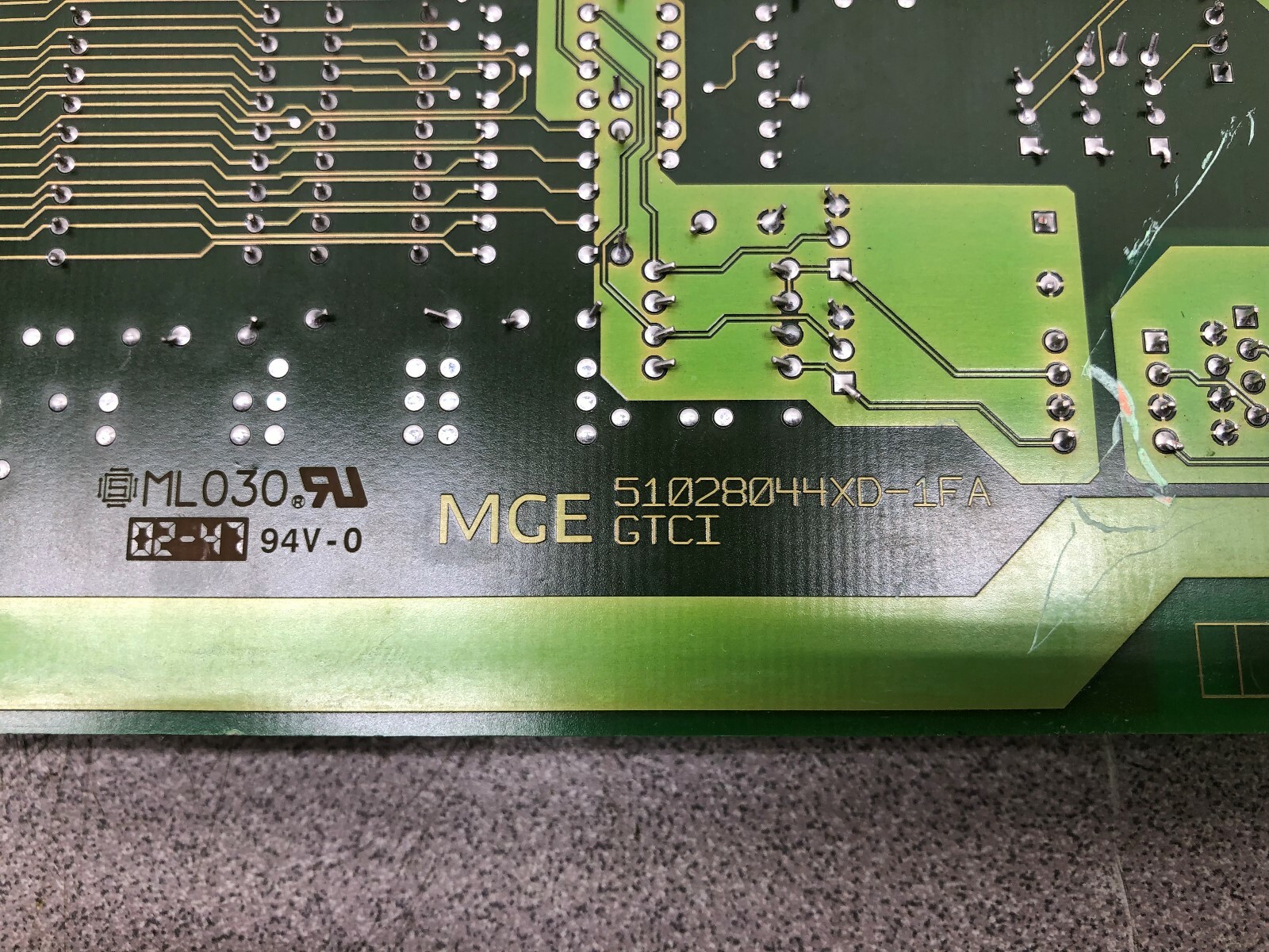 USED MGE GALAXY GTCI BOARD 51028044XD-4FA