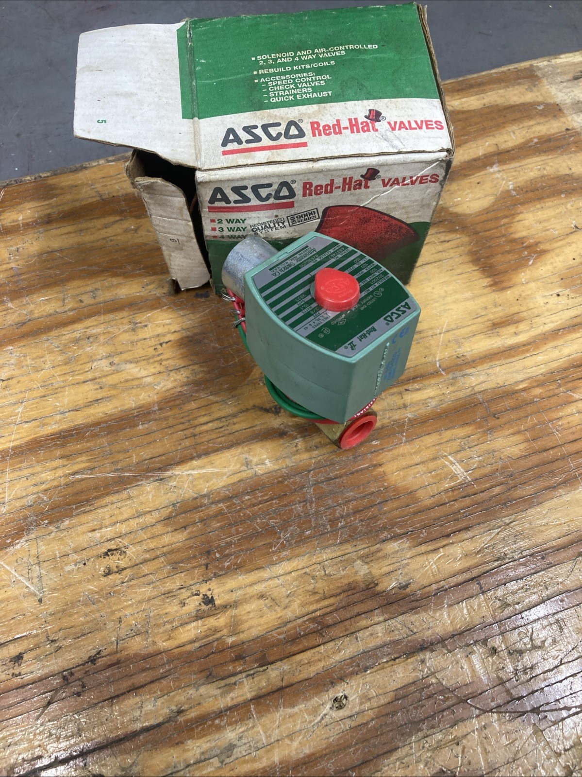 ASCO 8263H200 Solenoid Valve 3/8″ Npt Ports 100PSI
