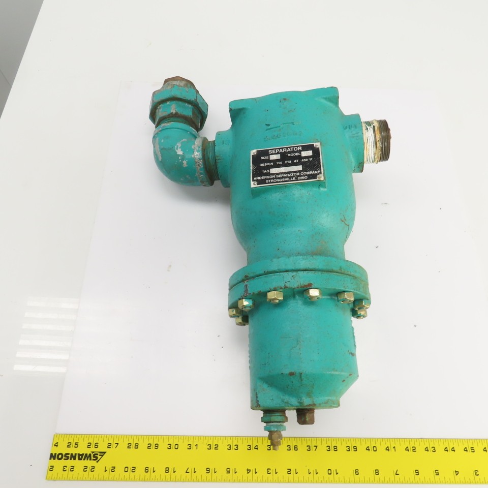 Anderson Separator Model 81S 2″NPT Combination Separator Trap For Air,Gas 150PSI