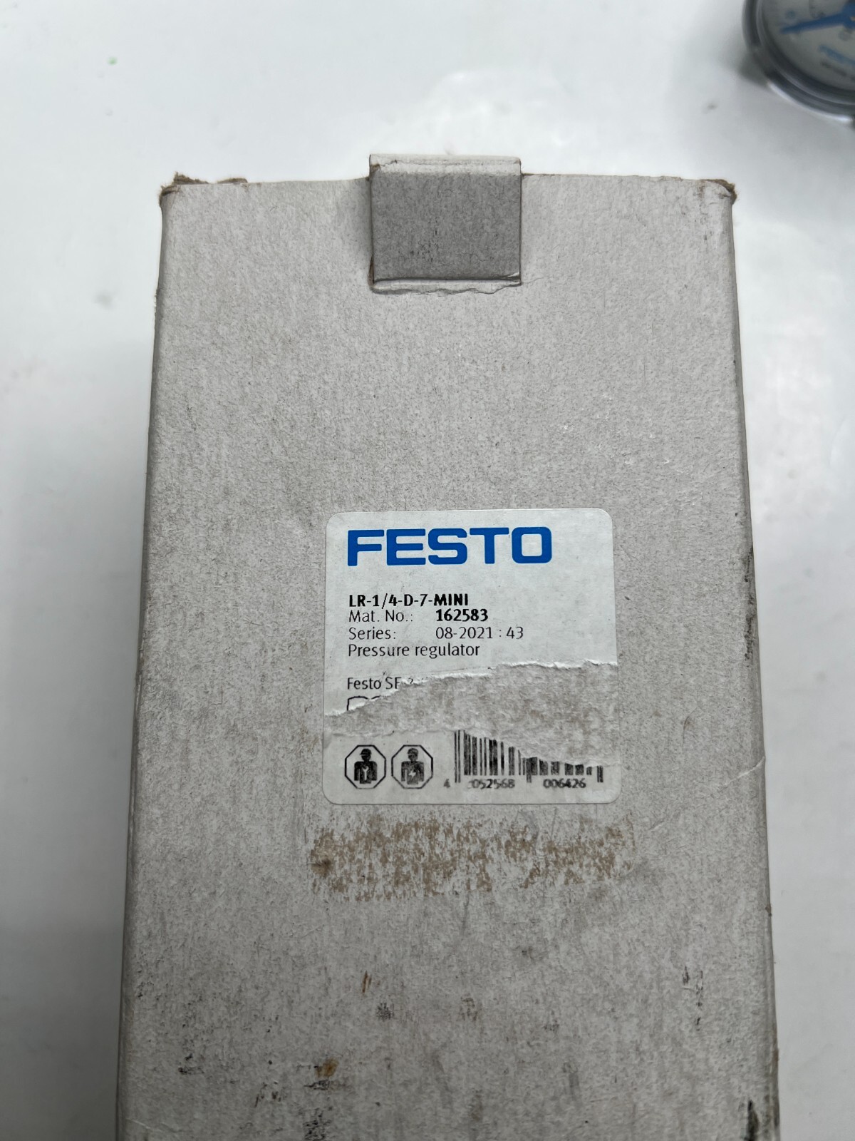 OEM FESTO LR-1/4-D-7 MINI 162583 SERIES C943 PRESSURE REGULATOR