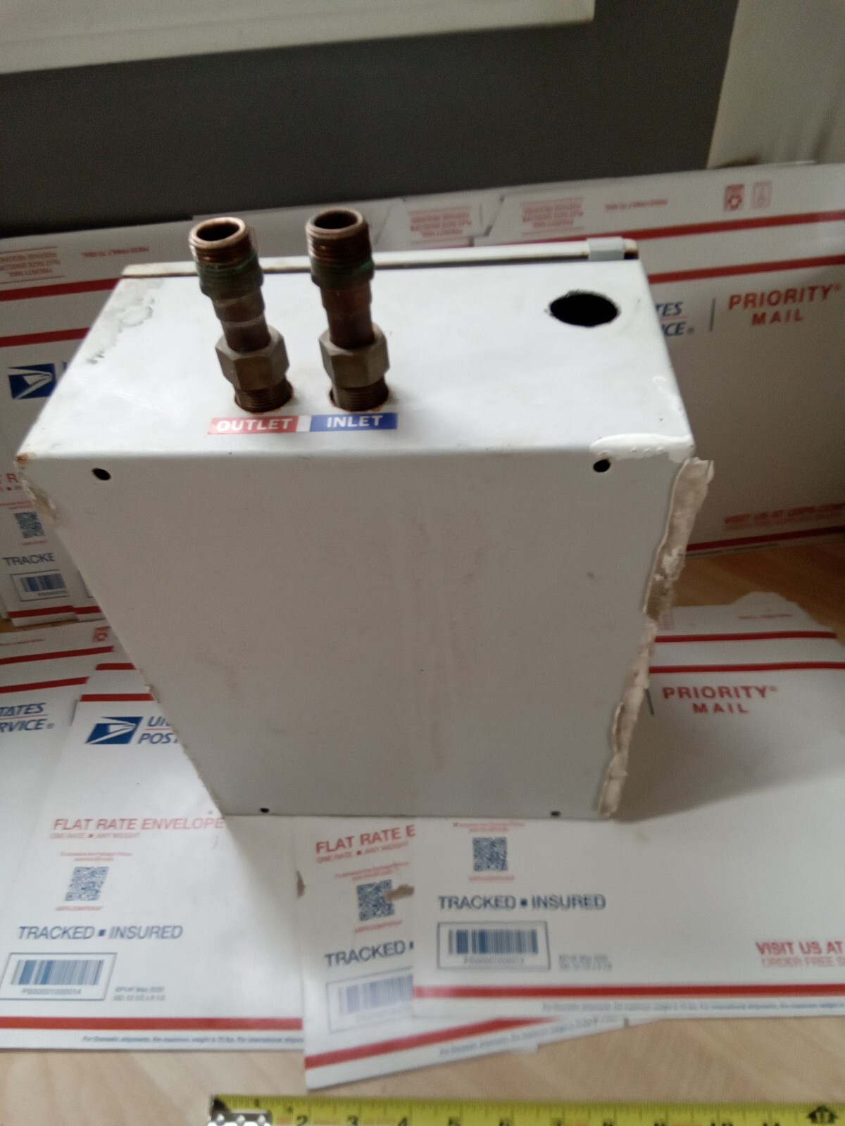 EEMAX EX100T ELECTRIC TANKLESS WATER HEATER USED , T1