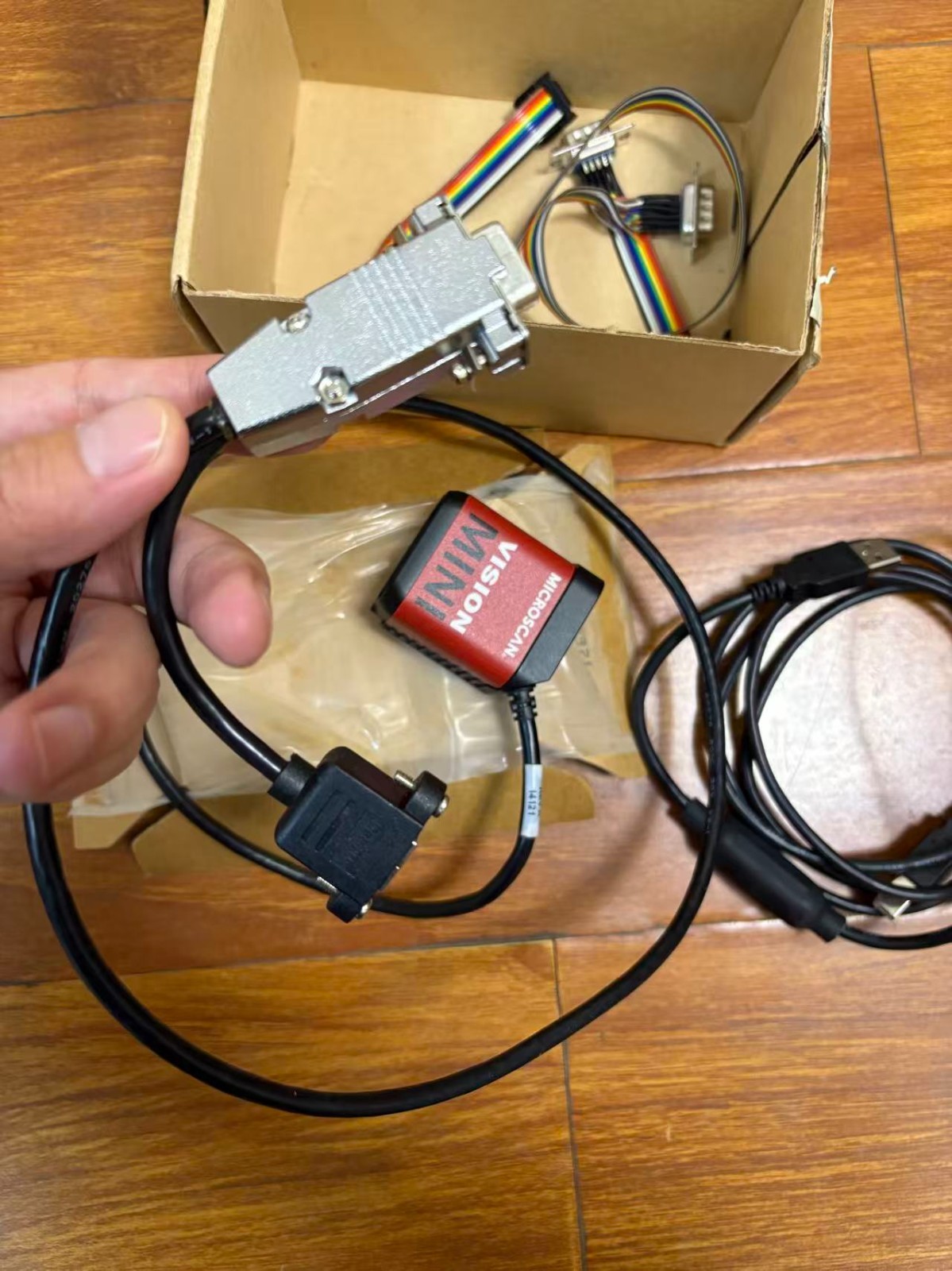 Microscan GMV-6300-2200G Mini Hawk Fixed Barcode Scanner UPS Worldwide Expedited