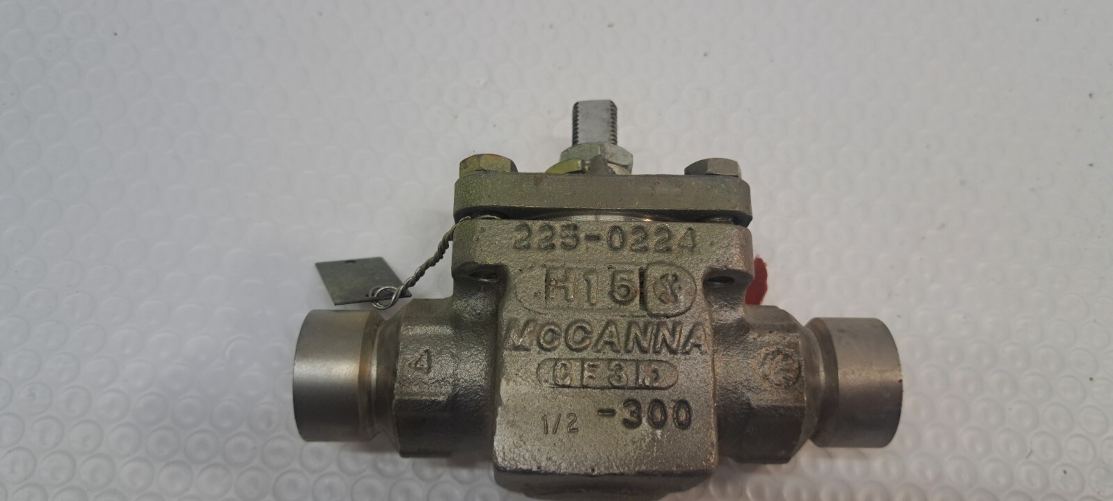 Hills McCanna CF3M DIAPHRAGM VALVE 1/2″ BUTT WELD CAST