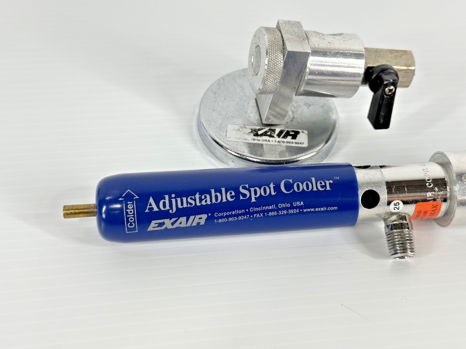 EXAIR Adjustable Spot Cooler Air Cooling System Magnetic Base Industrial