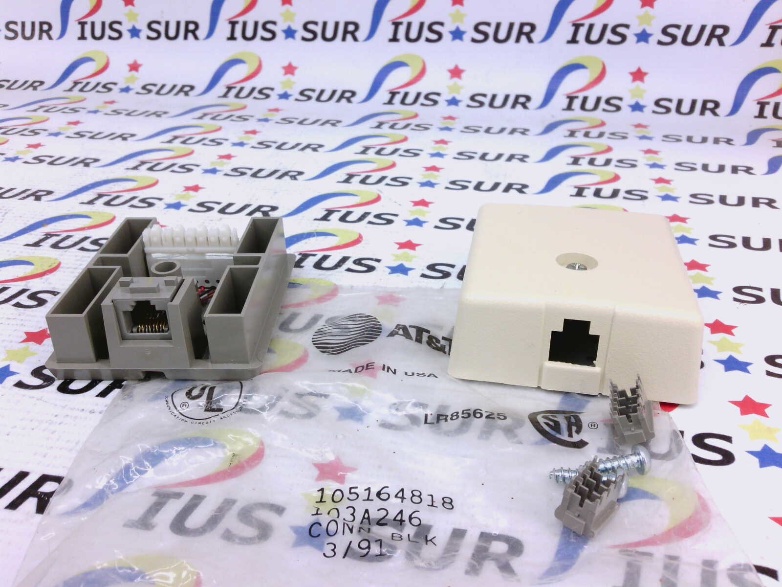 NSOP AT&T 105164818 Data RJ45 Ethernet Wall Outlet Jack Box Ivory LR85625 LAN