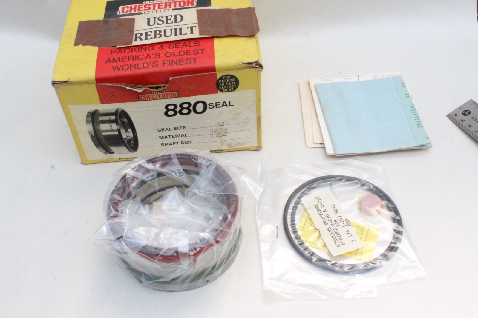 CHESTERTON 53019, 880 SEAL 3.250″, CARB/SS