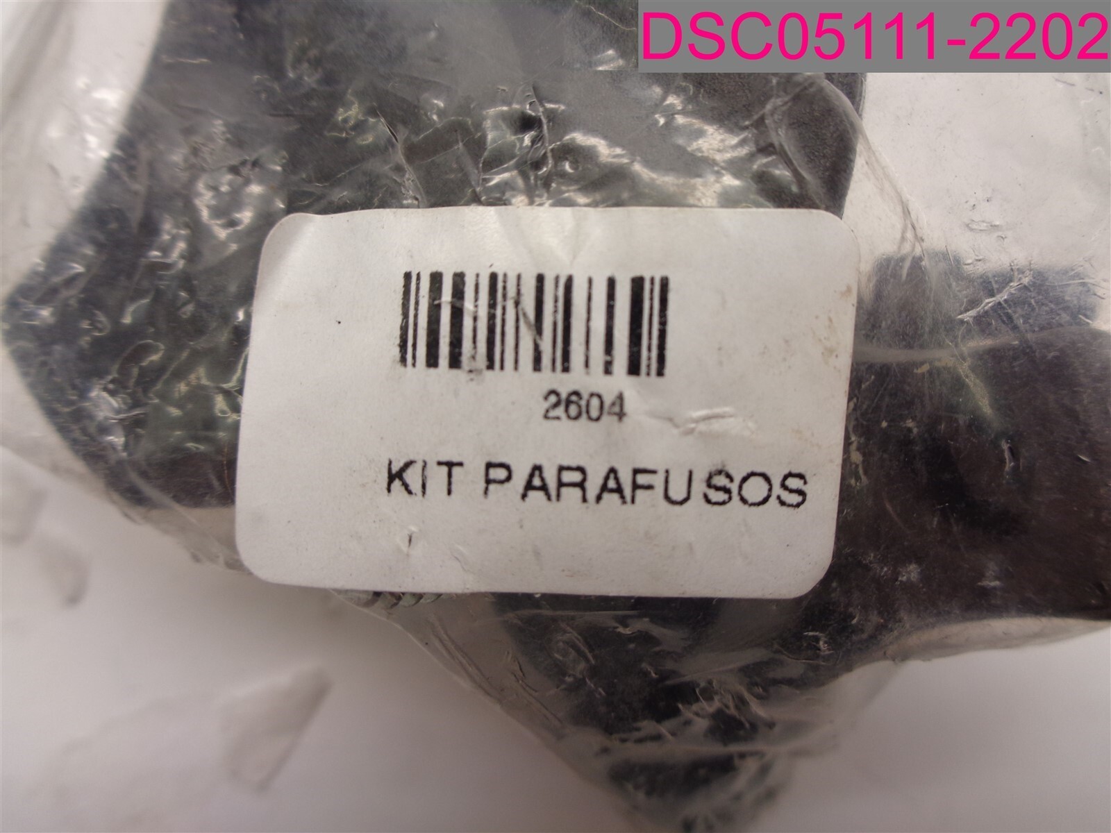 Black Screw-on Handle Kit 2604 KIT PARAFUSOS