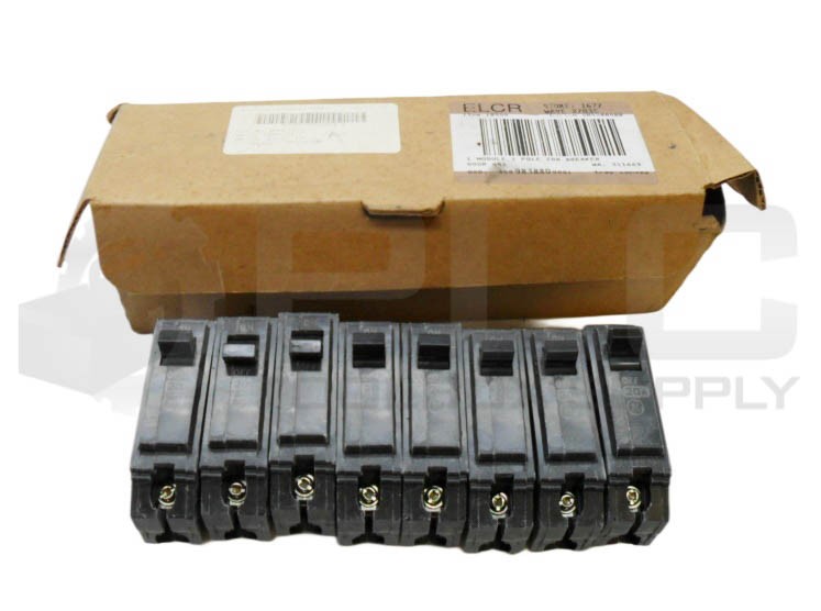 NEW BOX OF 8 GENERAL ELECTRIC THQL1120 CIRCUIT BREAKER 1 POLE 20A *READ*