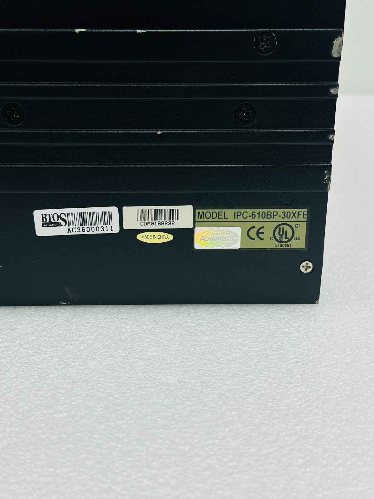 Advantech IPC-610BP-30XFB Industrial Computer Unit – FREE SHIPPING