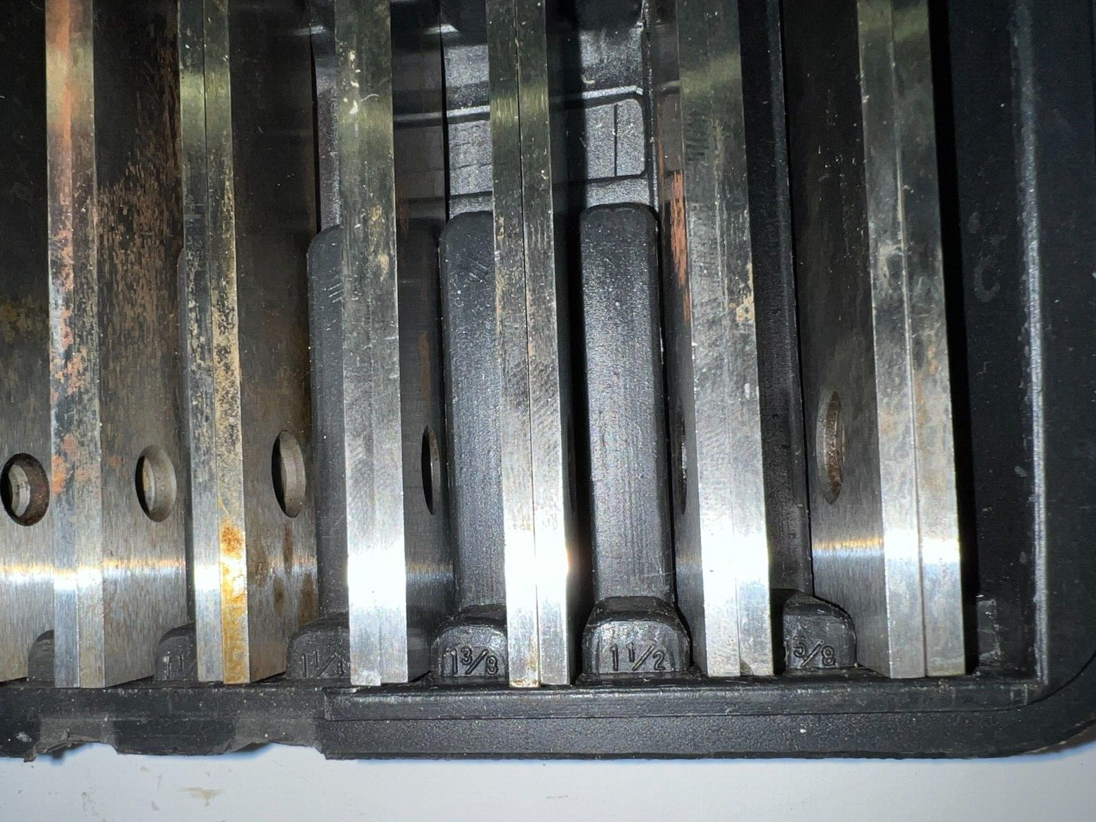 ACCURATE MFG. PARALLEL BAR SET Z9980B 1/8″ THICKNESS LOT OF 10 PAIRS**