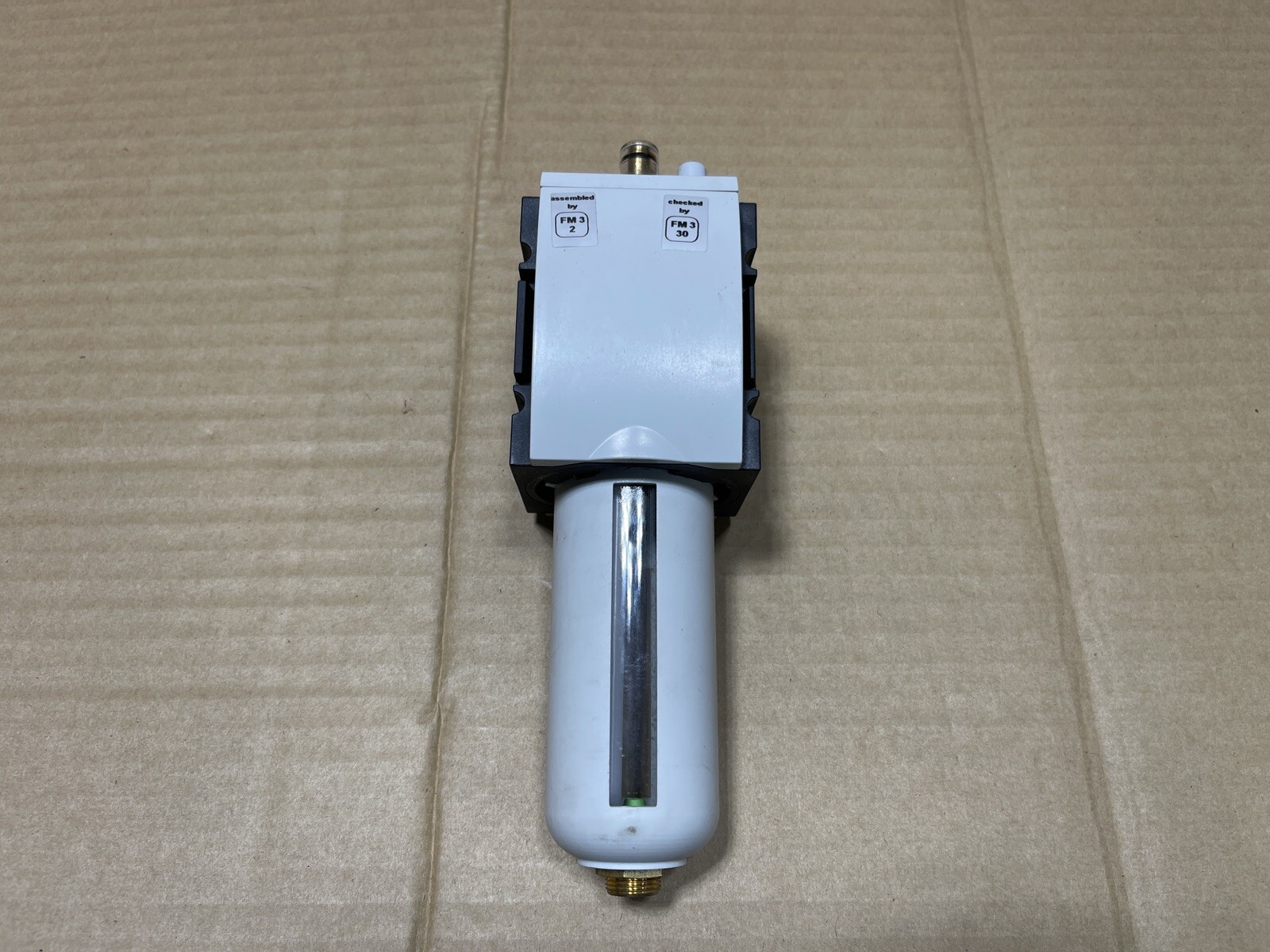AVENTICS AS3-LBS-G012-PBP Filter Pressure Regulator Standard Oil Mist Lubricator