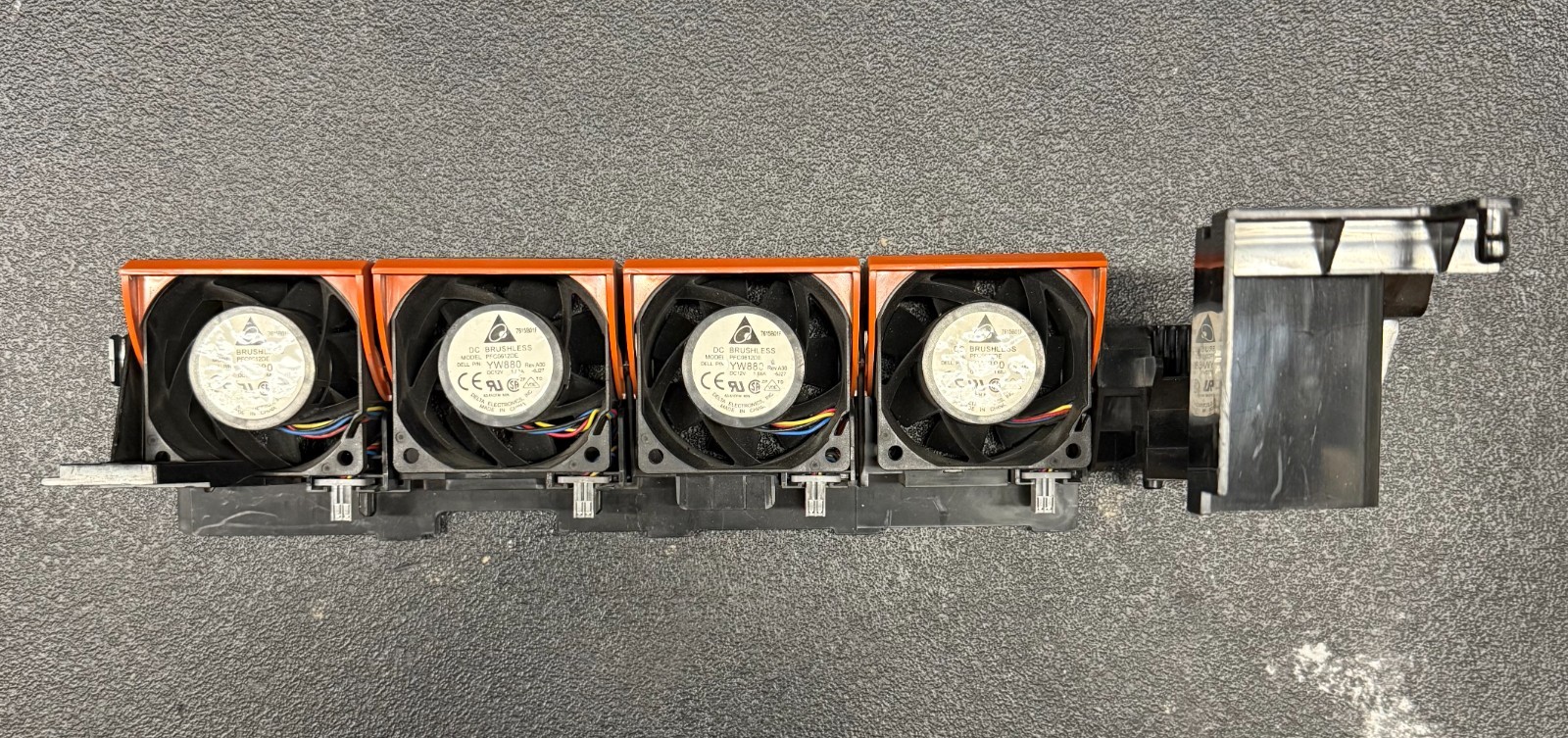 4 Fan Assembly PR-970-Bracket PFC0612DE-Fan