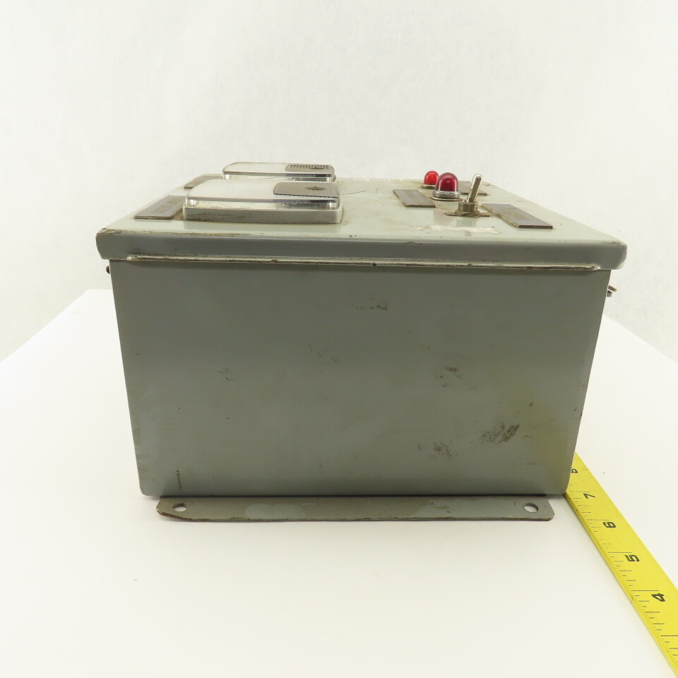 OS Walker Company BXM 4121 Display Section Controls Operator Interface