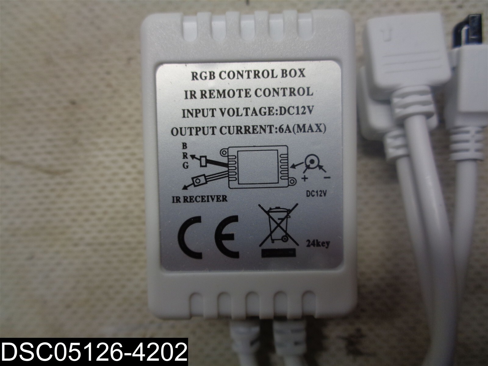 RGB Control Box With IR Remote Control