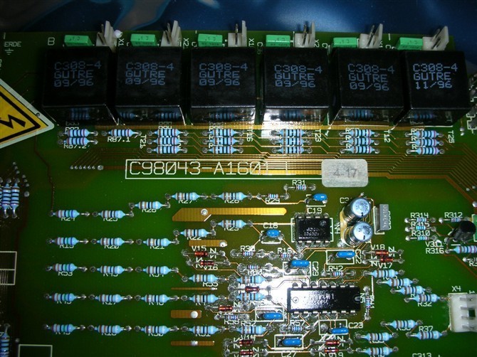1pcs Used Siemens 6RA24 C98043-A1601-L4 Tested in Good condition