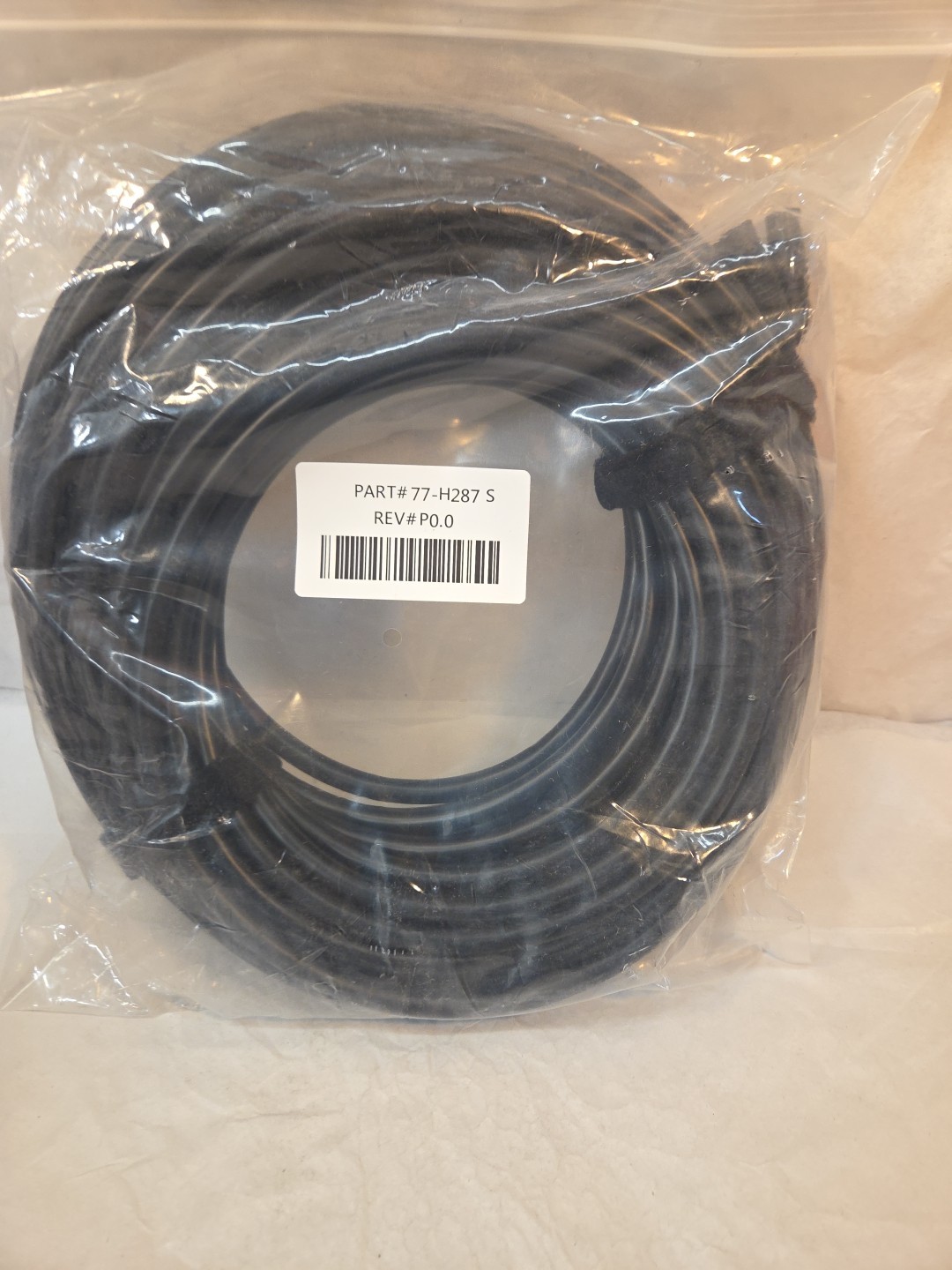 77-H287 S Cable Wire Assembly REV P0.0 / 4 Wire 50 Feet Length