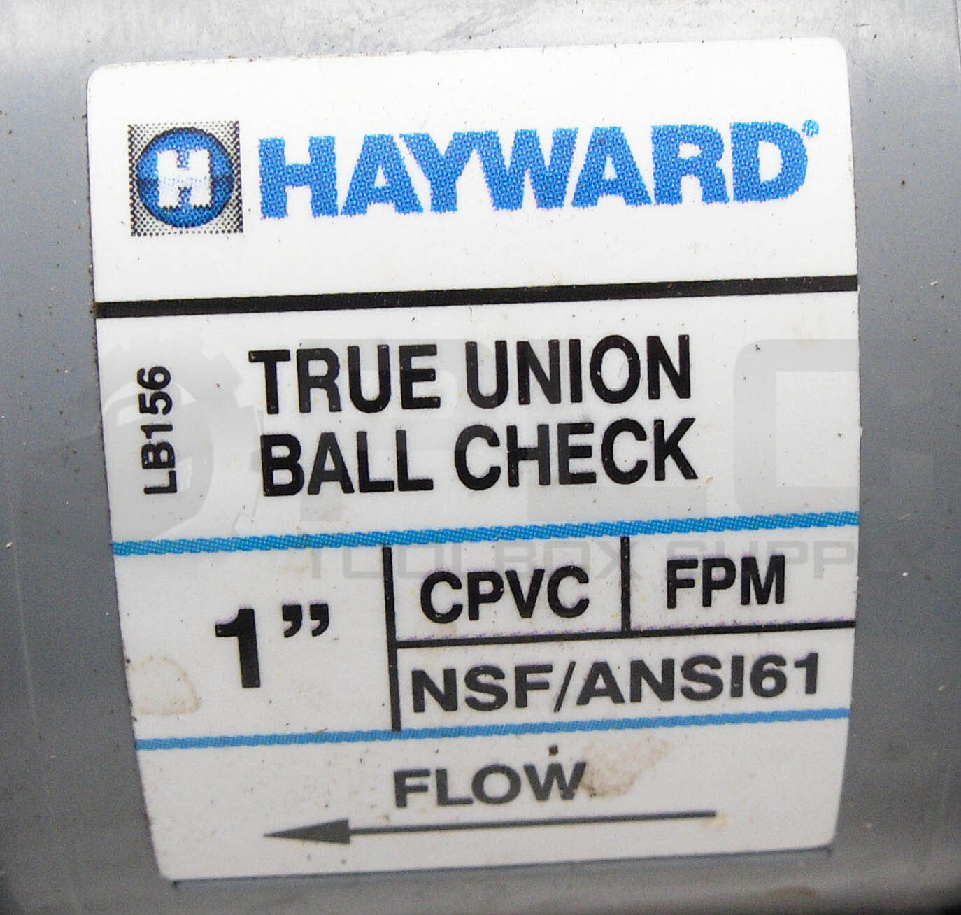 NEW HAYWARD TC20100ST 1″ TRUE UNION BALL CHECK VALVE CPVC