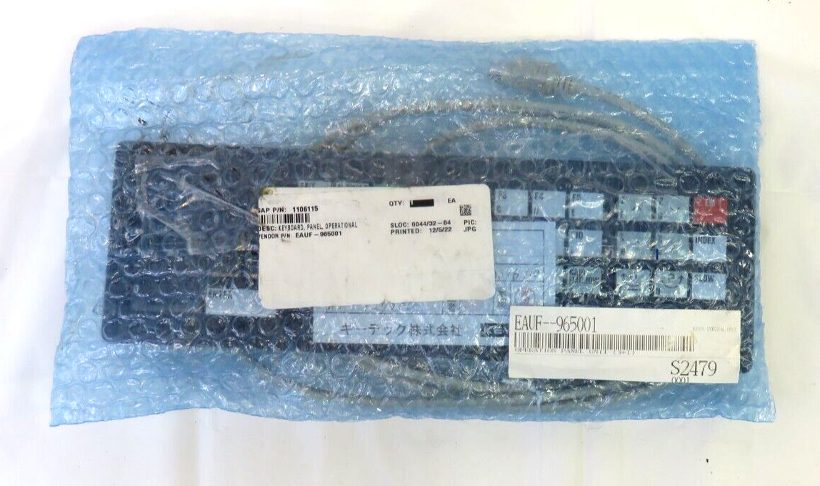 DISCO Hi-Tec PC41848 Operation Panel Keyboard KPU-OPN-98A00, NEW